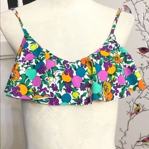 ASOS All About Eve Fruity Floral Swim Top AU 10